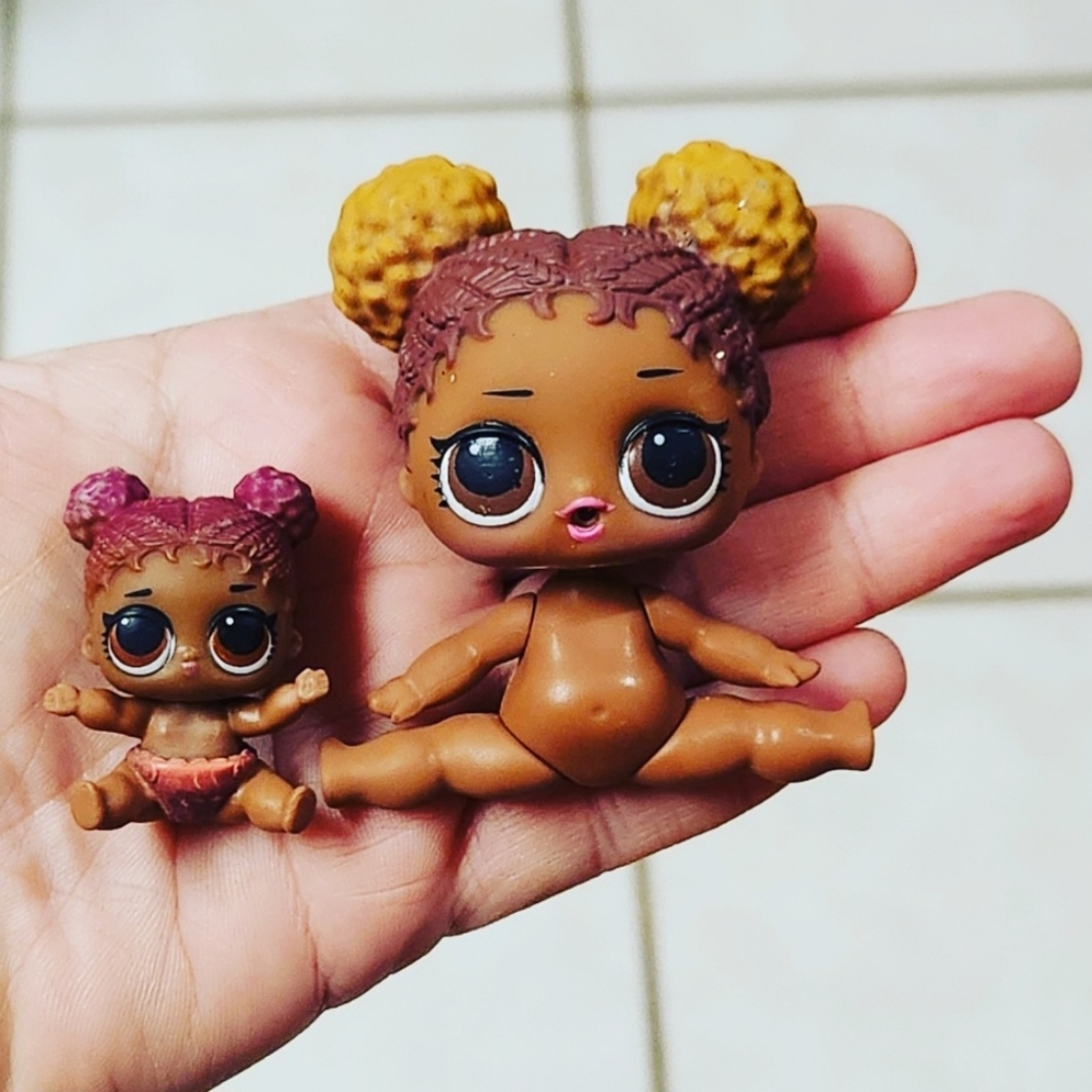 MGA LOL Surprise Dolls Series 1 Court Champ & Lil Sis Lil Court Champ